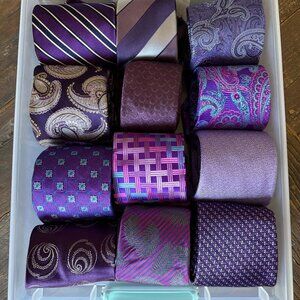 Luxury Ties - Purple Tones